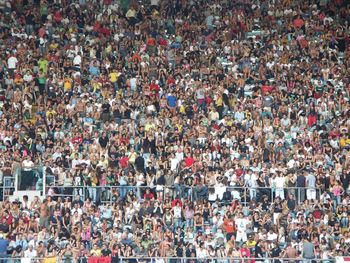 Full frame shot of people at stadium