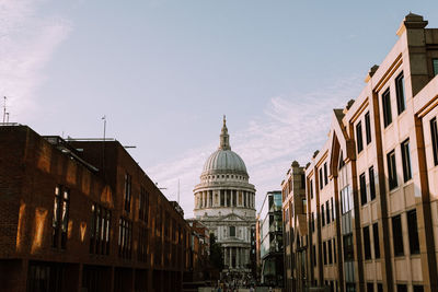 View of church against sky