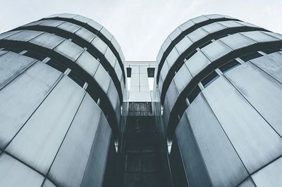 Low angle view of modern building