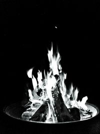 Bonfire at night