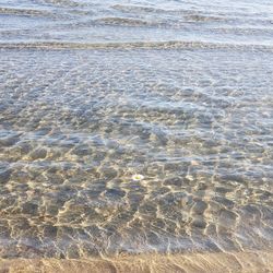 Full frame shot of sea shore