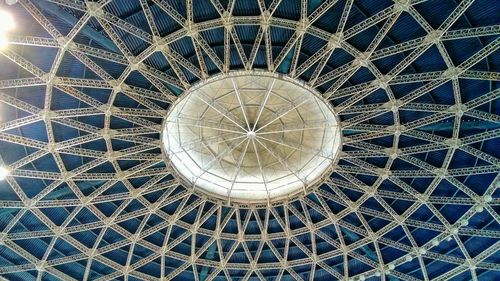 Low angle view of ceiling