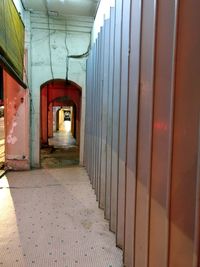 Corridor of building