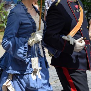 People in traditional clothing