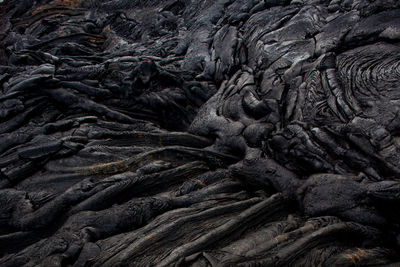 Full frame shot of volcanic landscape