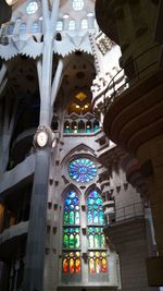 Low angle view of ceiling