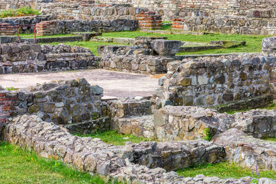 View of old ruins