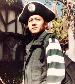 Portrait of young woman