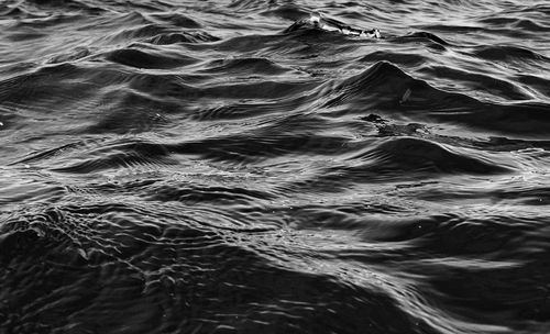Full frame shot of rippled water