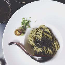 Close-up of food in plate