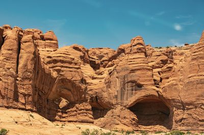 Rock formations