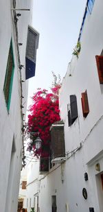 Low angle view of buildings against sky