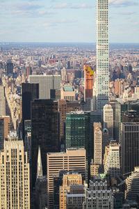 Aerial view of a city