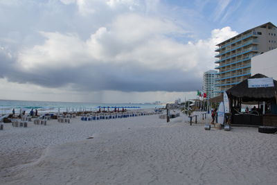 Group of people on beach