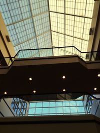 Low angle view of ceiling