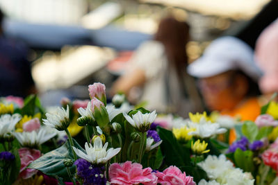 Close-up of flower bouquet