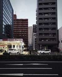 View of buildings in city