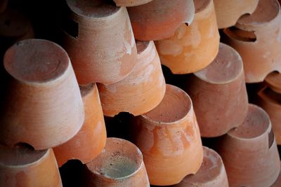 Full frame shot of objects for sale