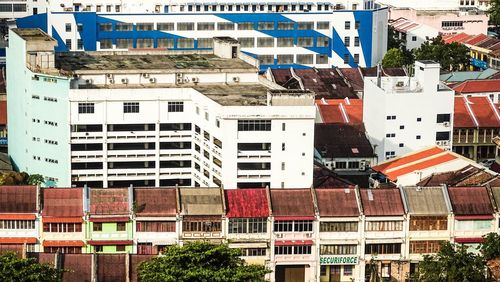 Buildings in city