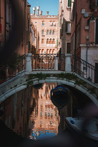 Boats in canal