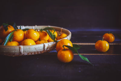 Close-up of oranges