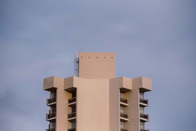 Low angle view of building against sky