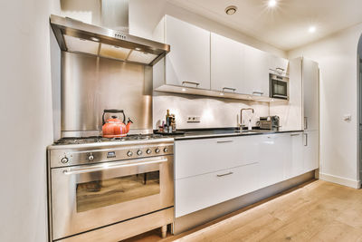 Interior of kitchen at home