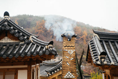 Low angle view of built structure