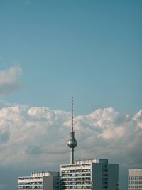 Buildings in city against sky, berlin fernsehturm 