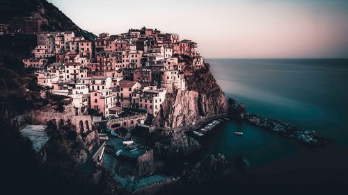 Aerial view of a city