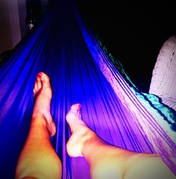 Low section of person standing on ground