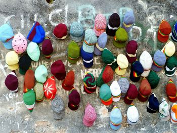 Full frame shot of colorful objects
