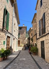 View of old building