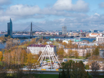 Buildings in city