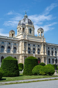 The natural history museum in vienna, austria