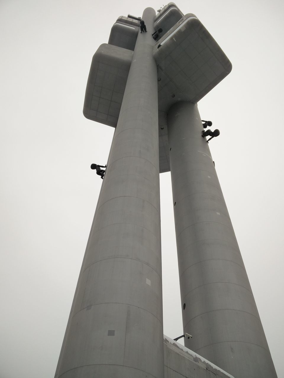 low angle view, architecture, outdoors, day, no people