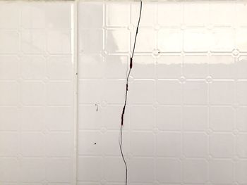 Full frame shot of white wall