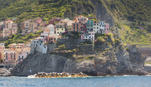 Buildings at waterfront