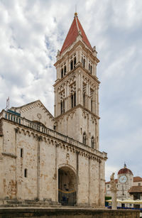 Low angle view of building against sky