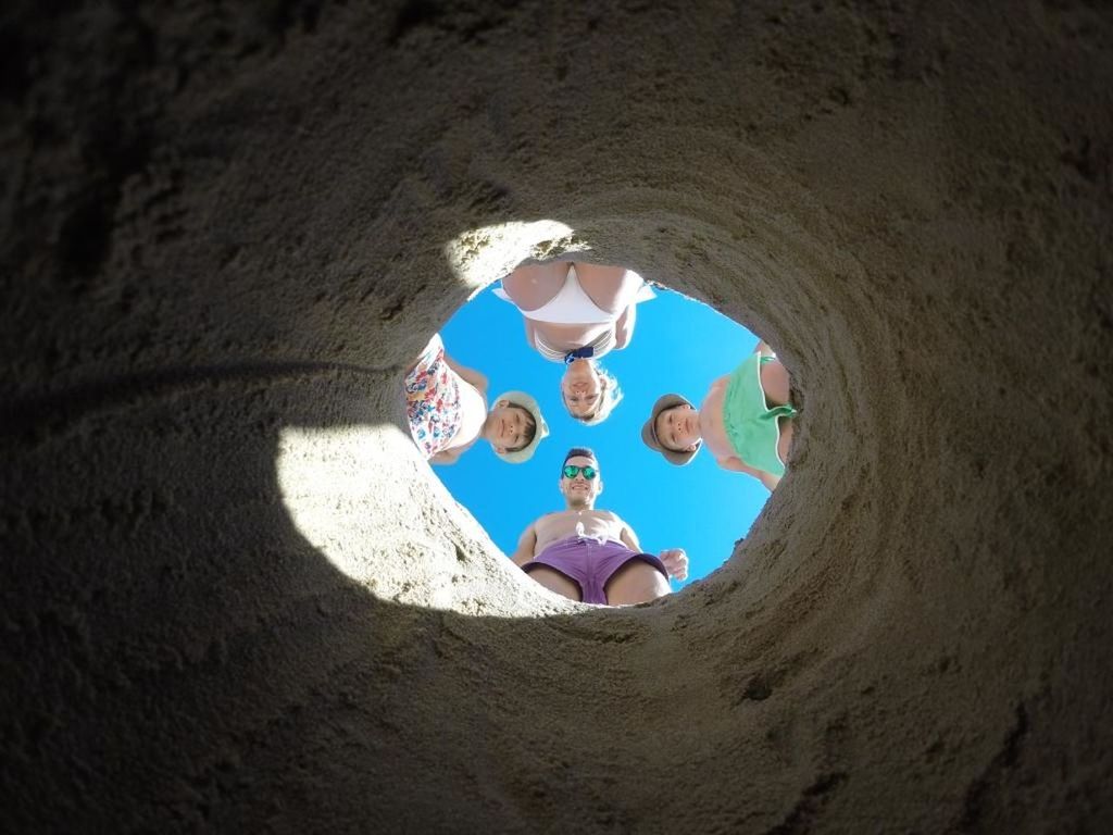 REFLECTION OF MEN ON MIRROR