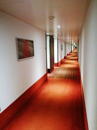 Corridor of building