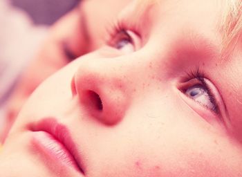 Close-up of young woman