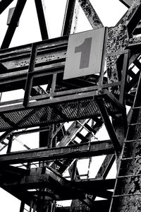 Low angle view of built structure