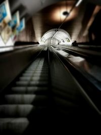 Illuminated tunnel