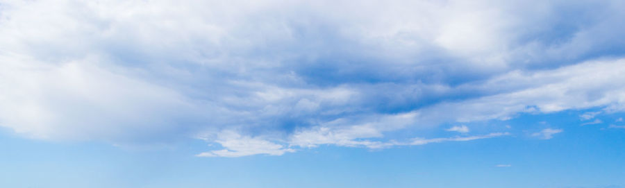 Low angle view of clouds in sky