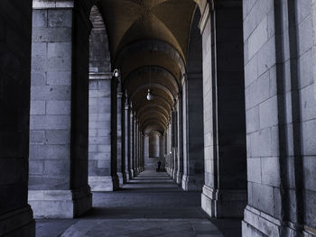 Corridor of building