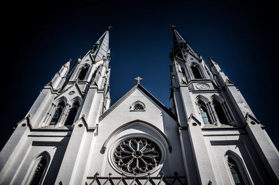 Low angle view of church