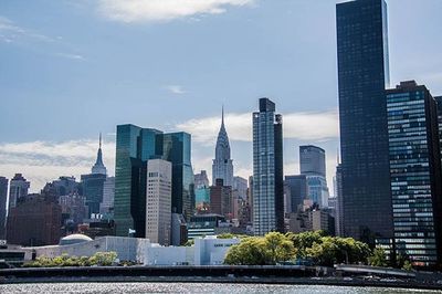 Skyscrapers in city