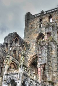 Low angle view of cathedral against sky