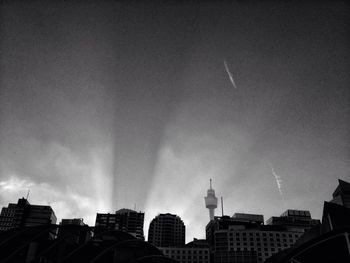 City skyline against sky